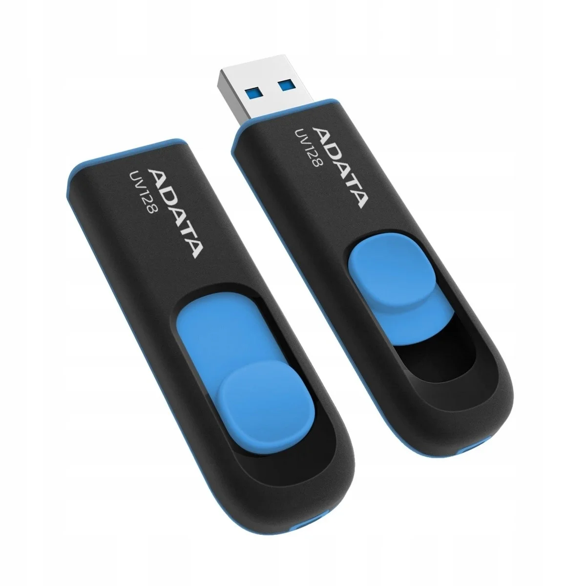 Флеш накопитель 512GB A-DATA UV128, USB 3.2, черный/синий