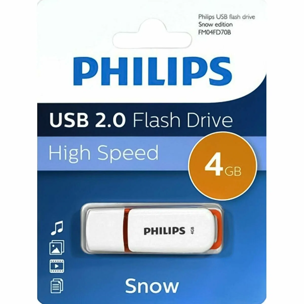 Флеш накопитель 512GB PHILIPS SNOW3.0 512GB, USB 3.0