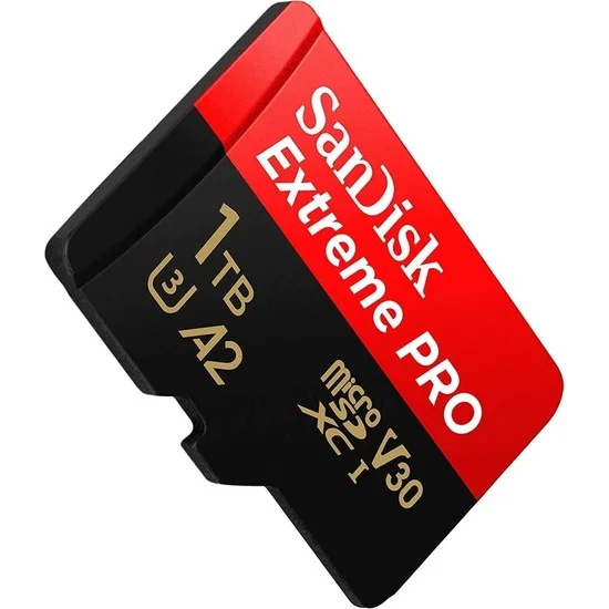 Флеш карта microSD 512GB SanDisk microSDXC Class 10 UHS-I A2 C10 V30 U3 Extreme Pro (SD адаптер) 200MB/s