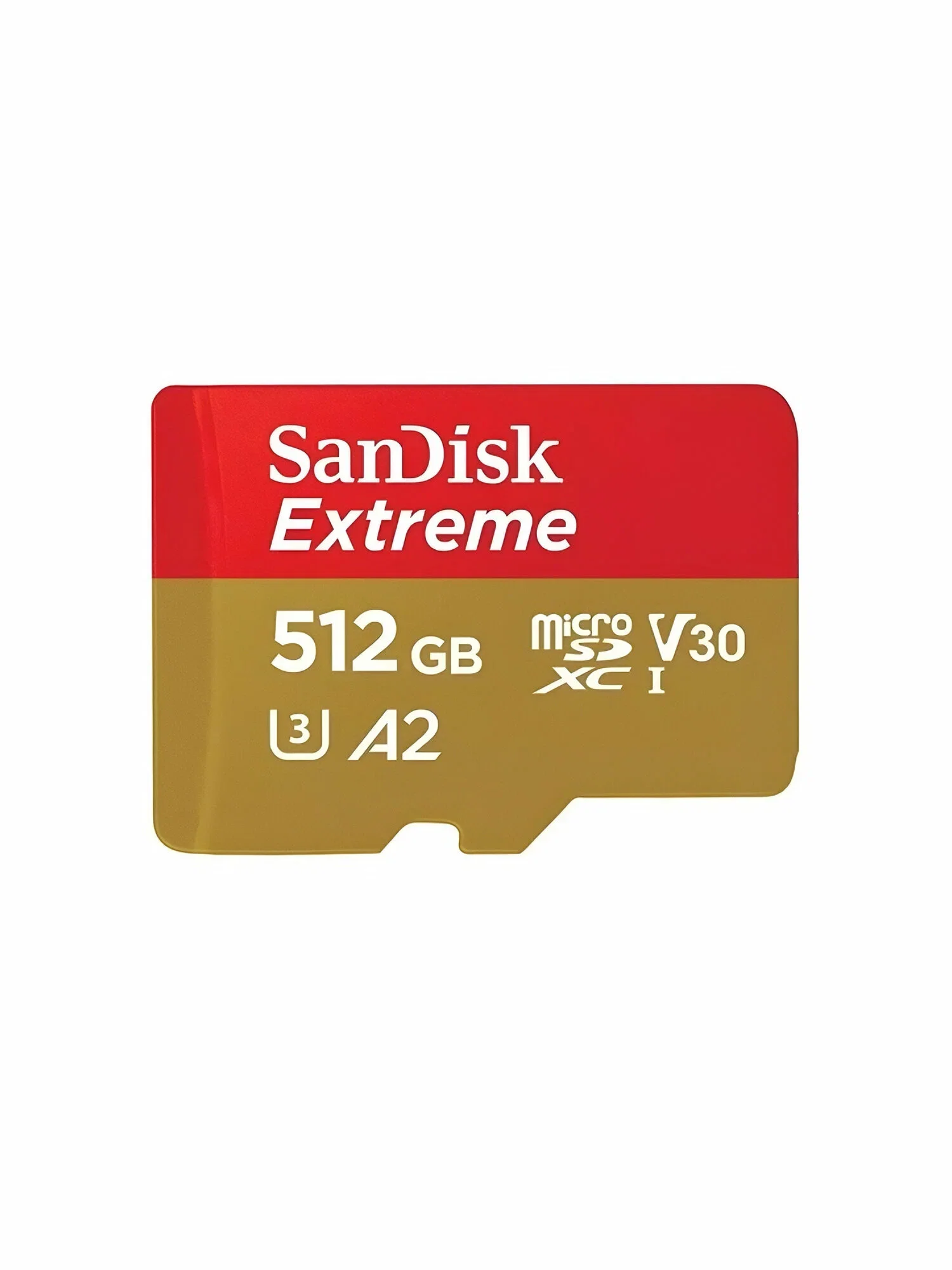 Флеш карта microSD 512GB SanDisk microSDXC Class 10 UHS-I A2 C10 V30 U3 Extreme Pro (SD адаптер) 200MB/s