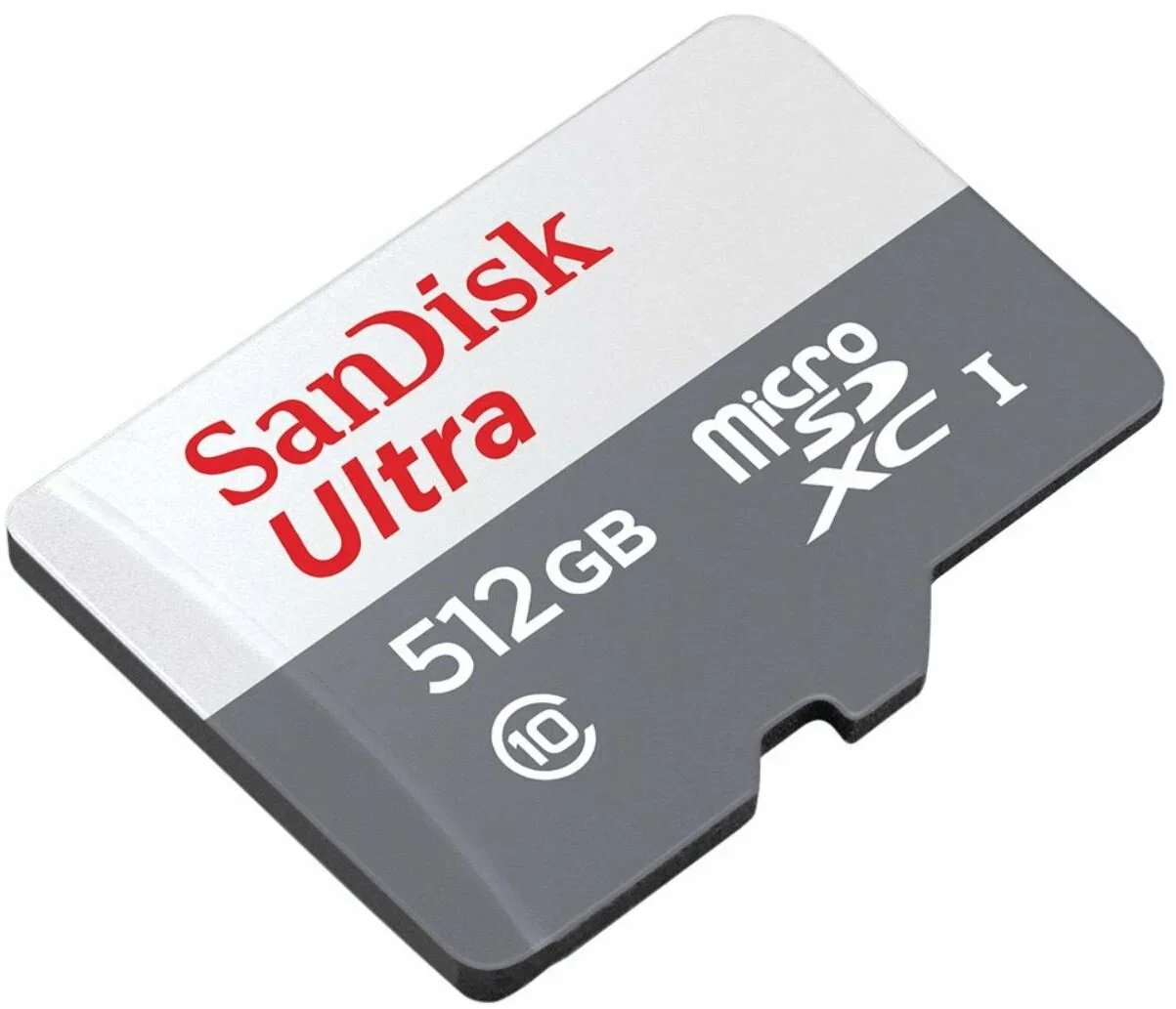 Флеш карта microSD 512GB SanDisk microSDXC Class 10 Ultra UHS-I 100MB/s