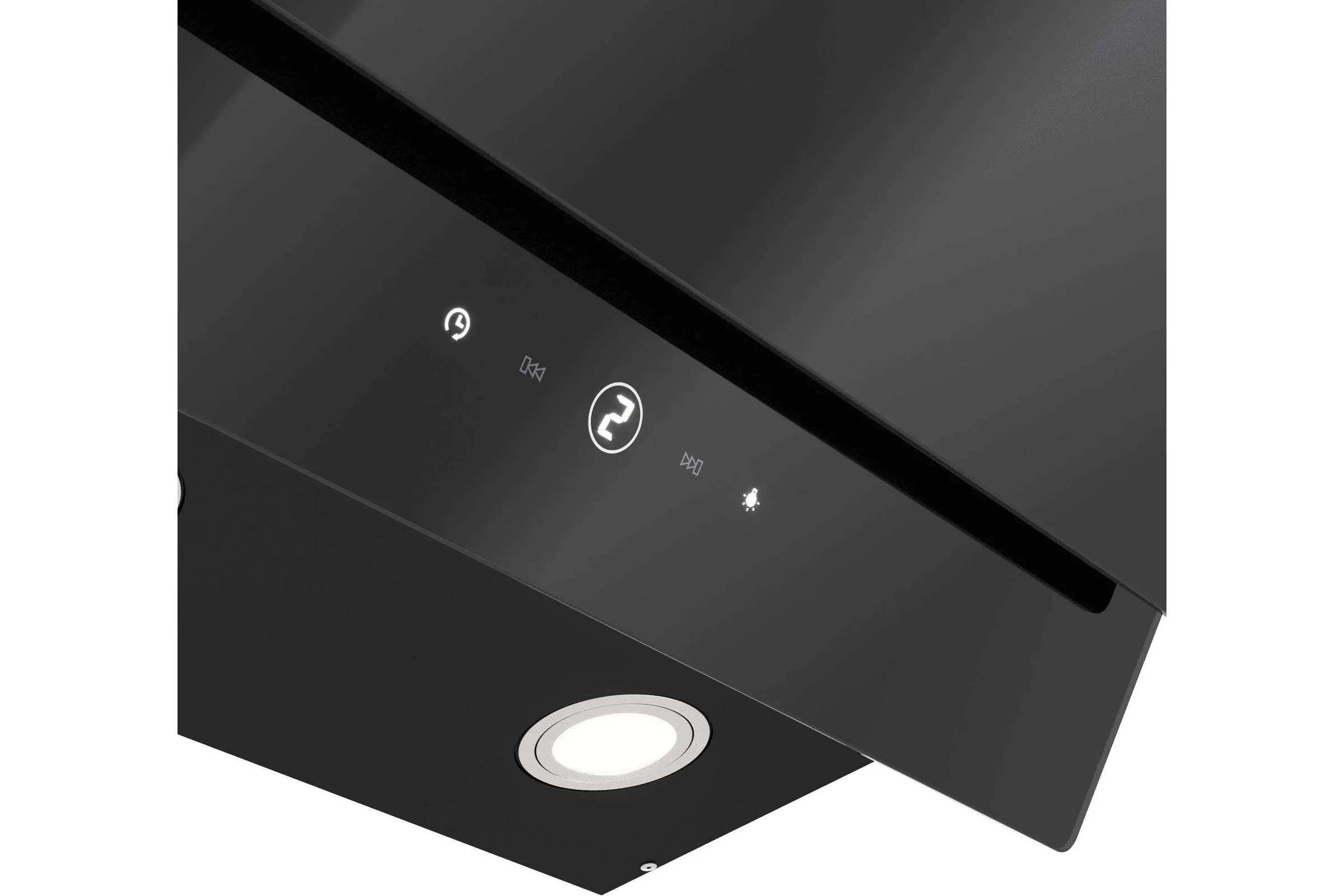 Вытяжка наклонная VERTEX BK 60 черный ELIKOR