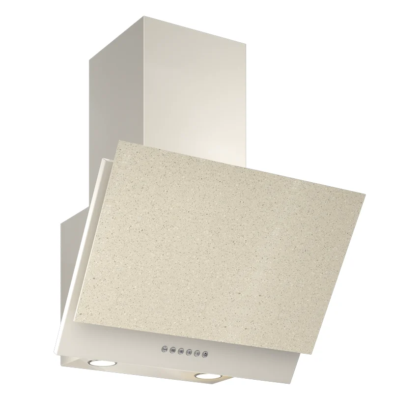 Вытяжка наклонная Рубин Stone S4 60П-700-Э4Д топленое молоко ELIKOR
