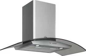 Вытяжка настенная AMETHYST 90H-650-K3D серебристый/прозрачный ELIKOR