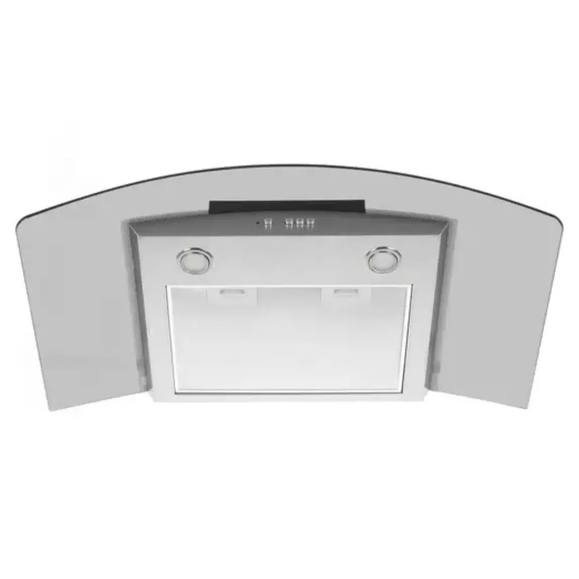 Вытяжка настенная AMETHYST 90H-650-K3D серебристый/прозрачный ELIKOR