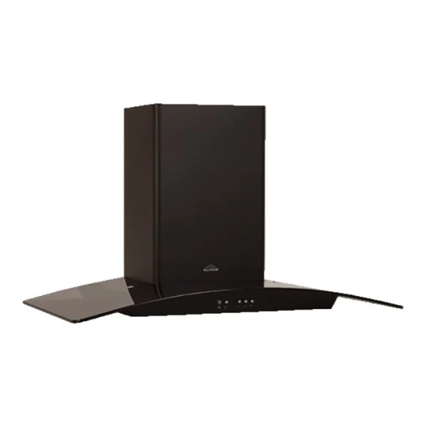 Вытяжка настенная AMETHYST 90P-650-K3D черный/прозрачный ELIKOR