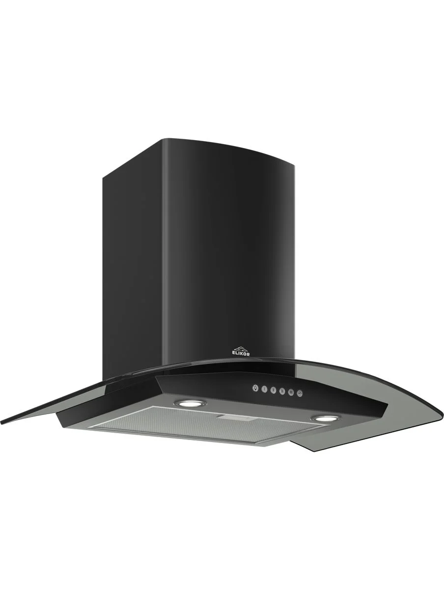 Вытяжка настенная AMETHYST S4 60P-700-E4D черный ELIKOR