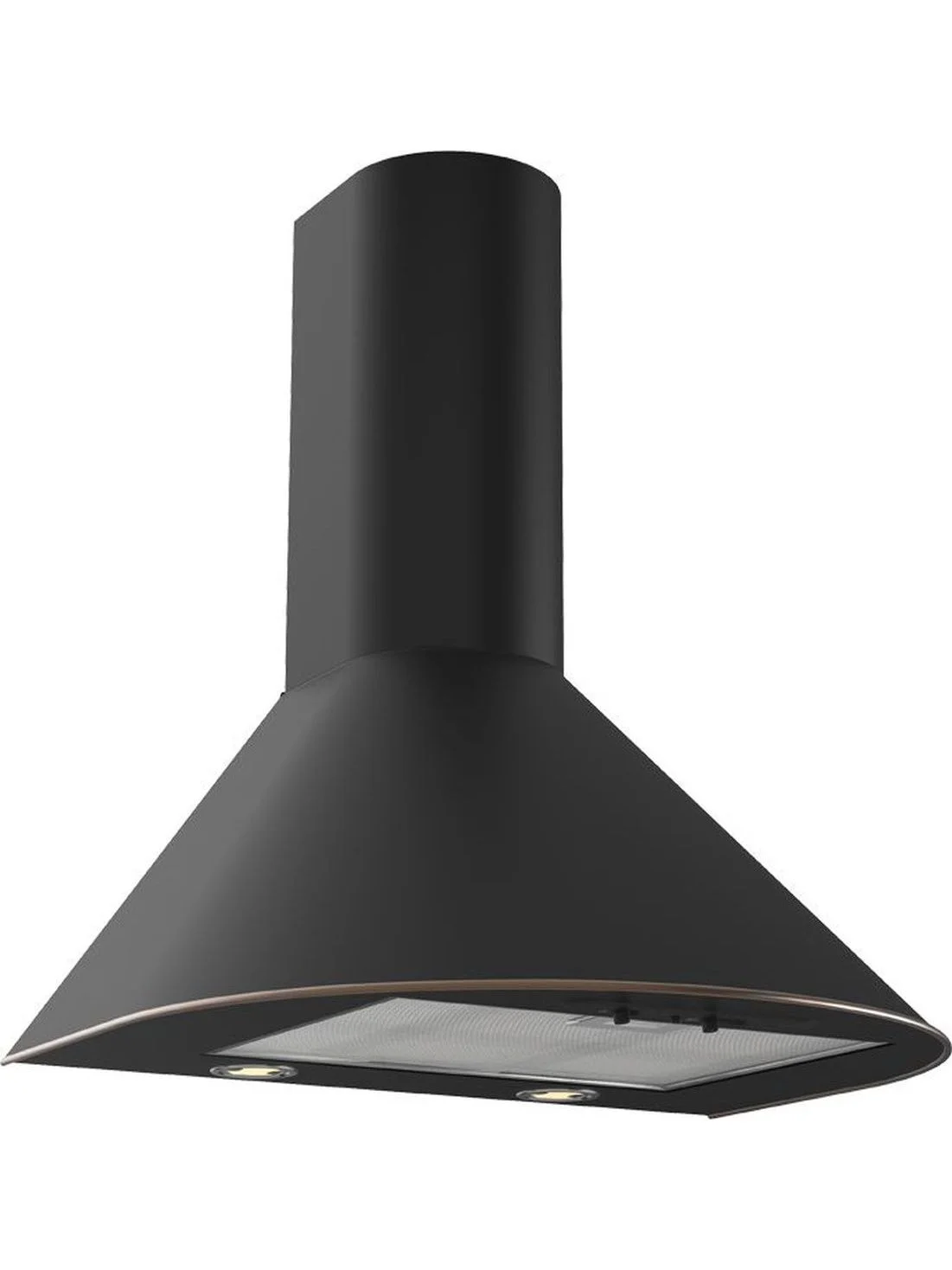 Вытяжка настенная EPSILON 60P-430-P3L черный/бронза ELIKOR