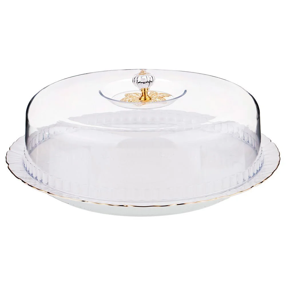 251 Тортница квадрат 28см фарфор ( Lemoges)1к/8шт