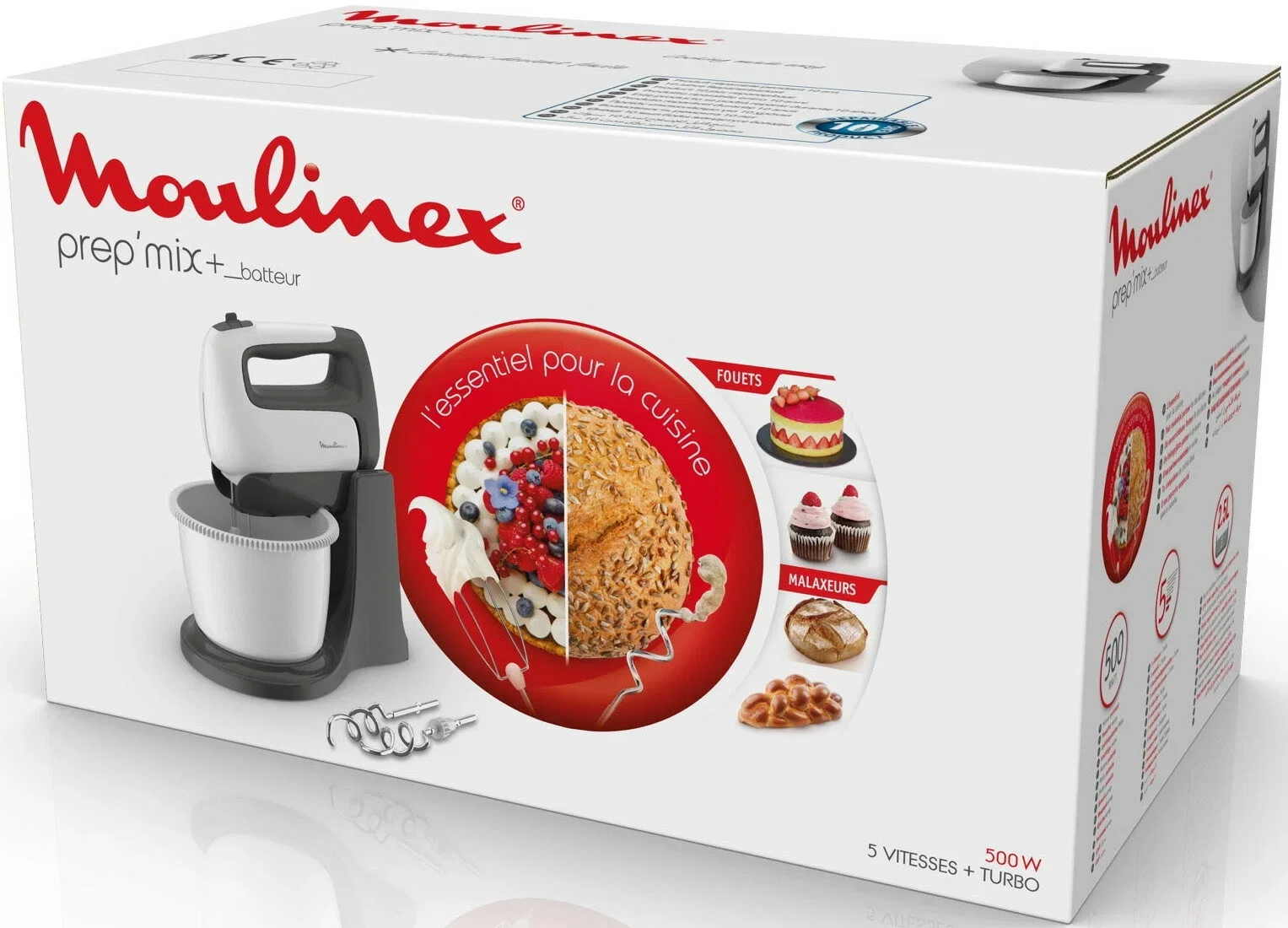 Миксер ручной Moulinex Prep Mix HM464110