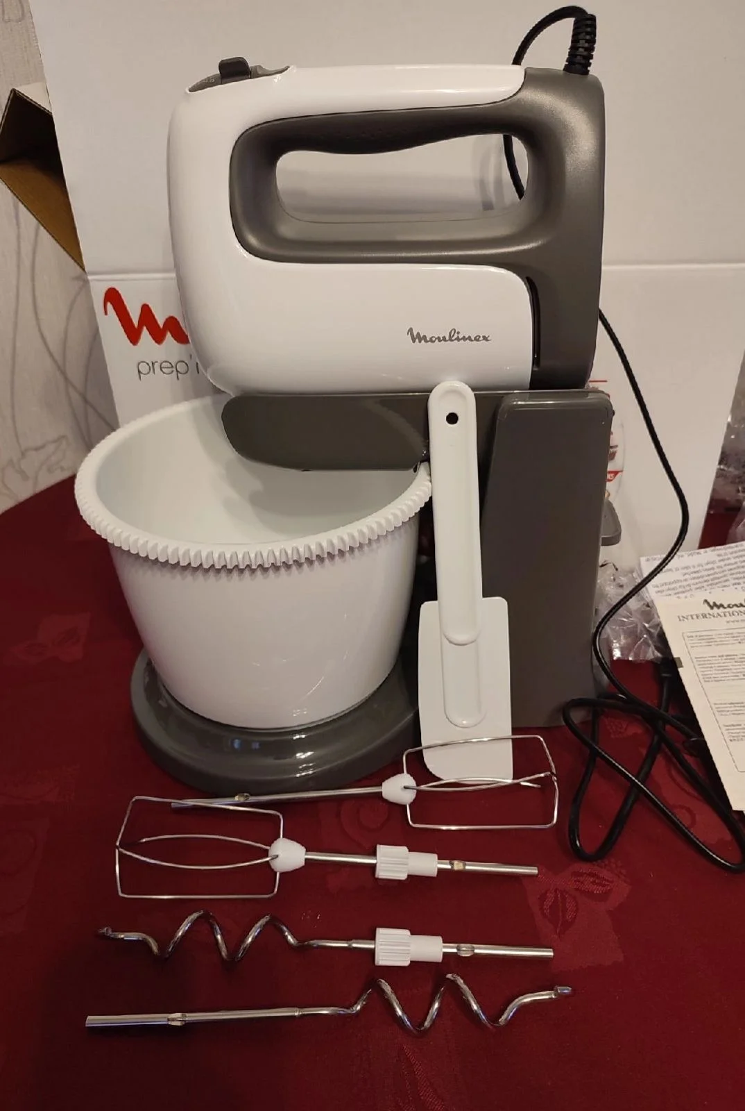 Миксер ручной Moulinex Prep Mix HM464110