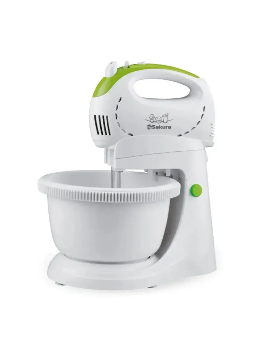 Миксер с чашей Sakura SA-6319CR 400Вт 2,0л