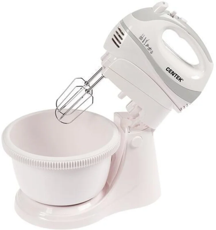Миксер стационарный Centek CT-1106 бело-серый, 320 Вт