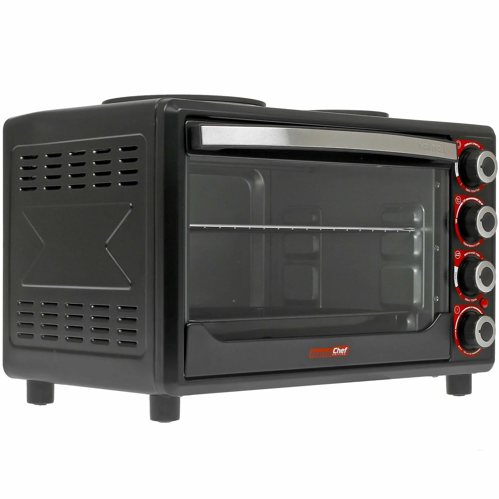 Мини-печь Centek CT-1530-36 Convection (черный) ОБЪЕМ 36л, 1600Вт, ВОЗДУШНАЯ КОНВЕКЦИЯ, 4режима