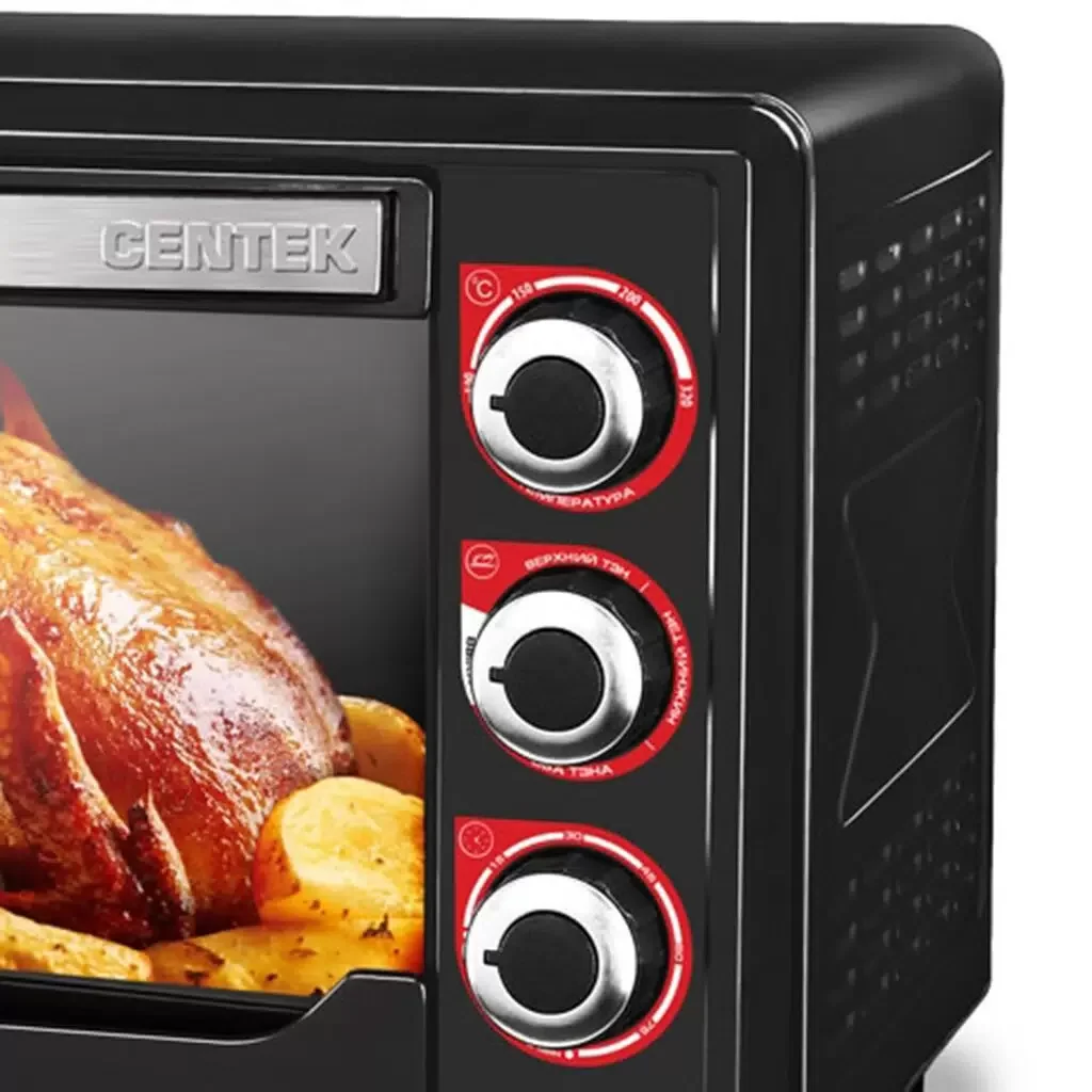Мини-печь Centek CT-1530-36 Convection (черный) ОБЪЕМ 36л, 1600Вт, ВОЗДУШНАЯ КОНВЕКЦИЯ, 4режима