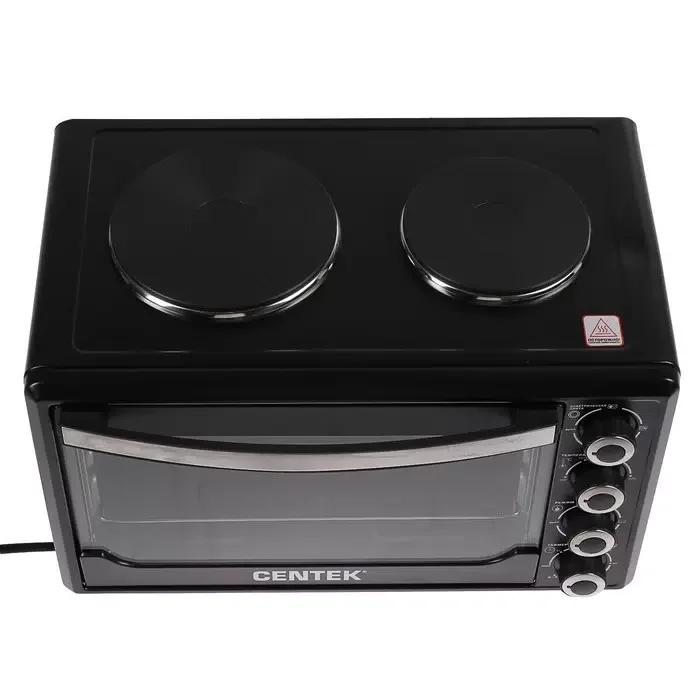 Мини-печь Centek CT-1530-36 PLATE черный