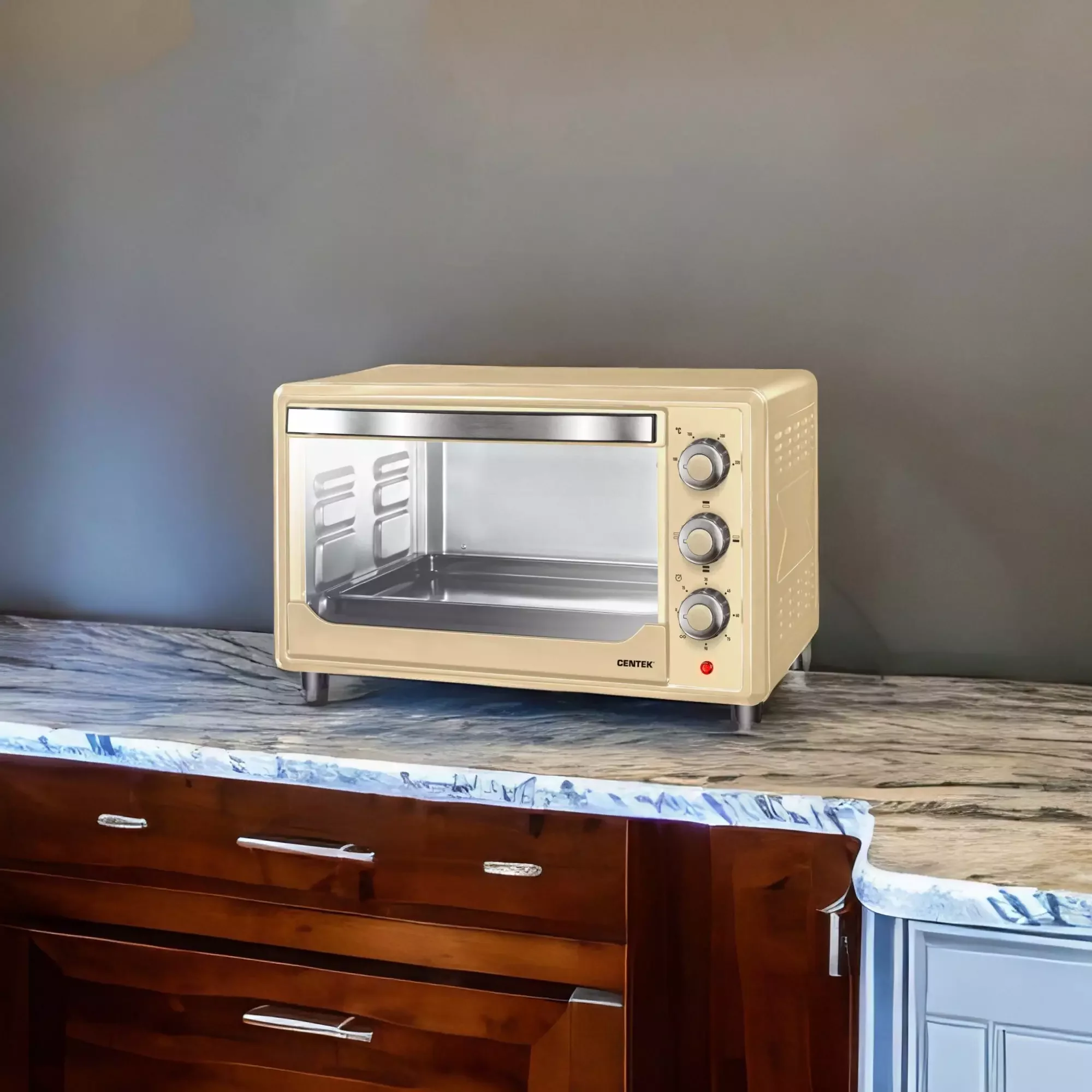 Мини-печь Centek CT-1530-36 бежевый