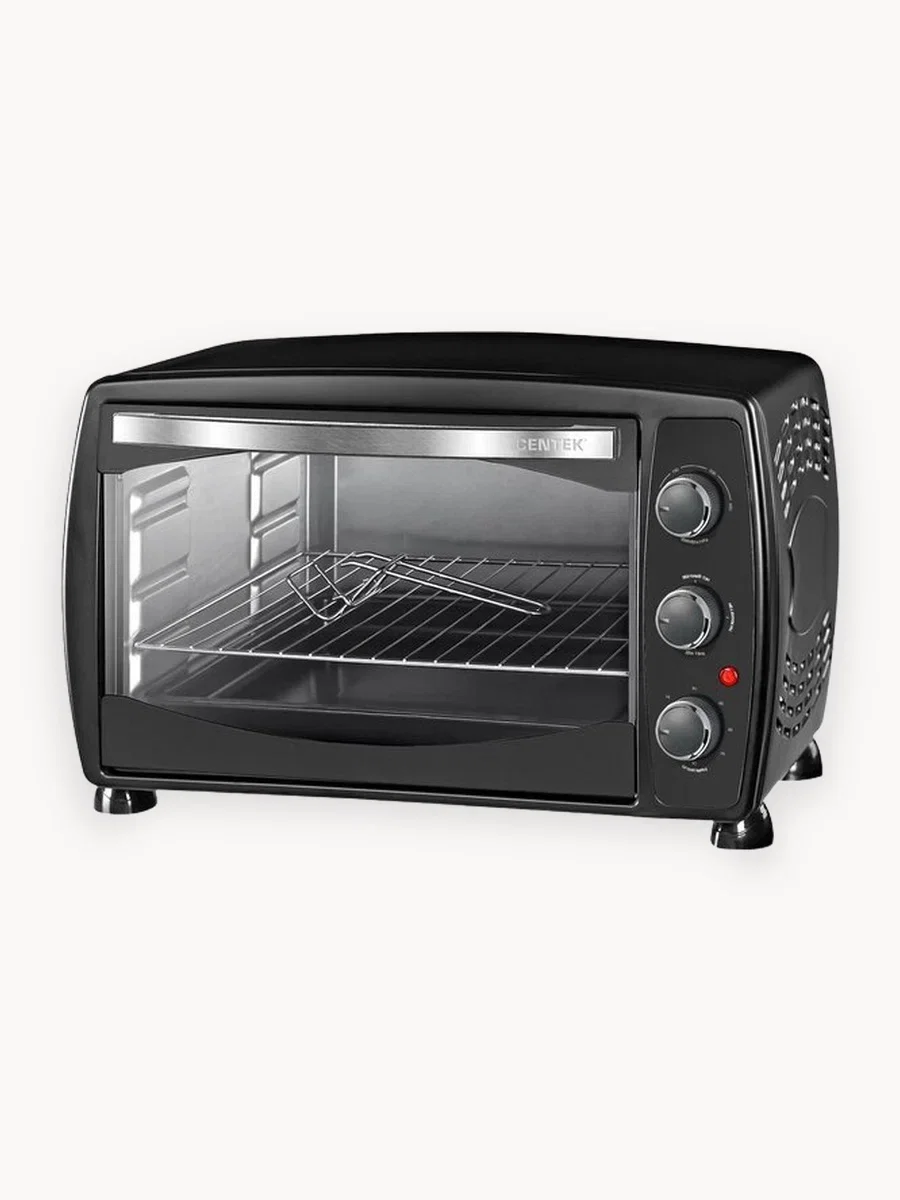 Мини-печь Centek CT-1531-42 CONVECTION (черн) 42л 1600Вт, 5 режимов, конвекция