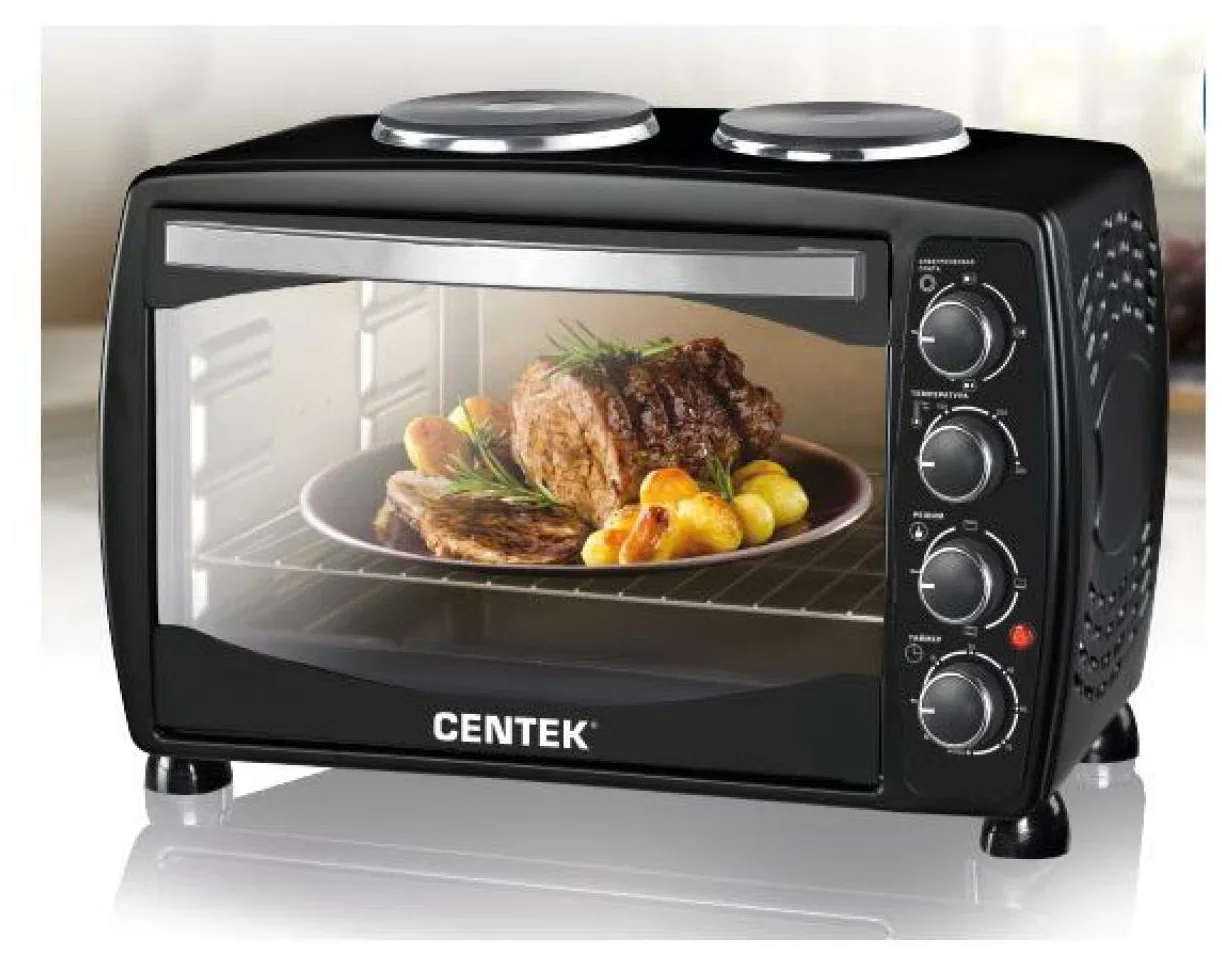 Мини-печь Centek CT-1531-42 PLATE черный