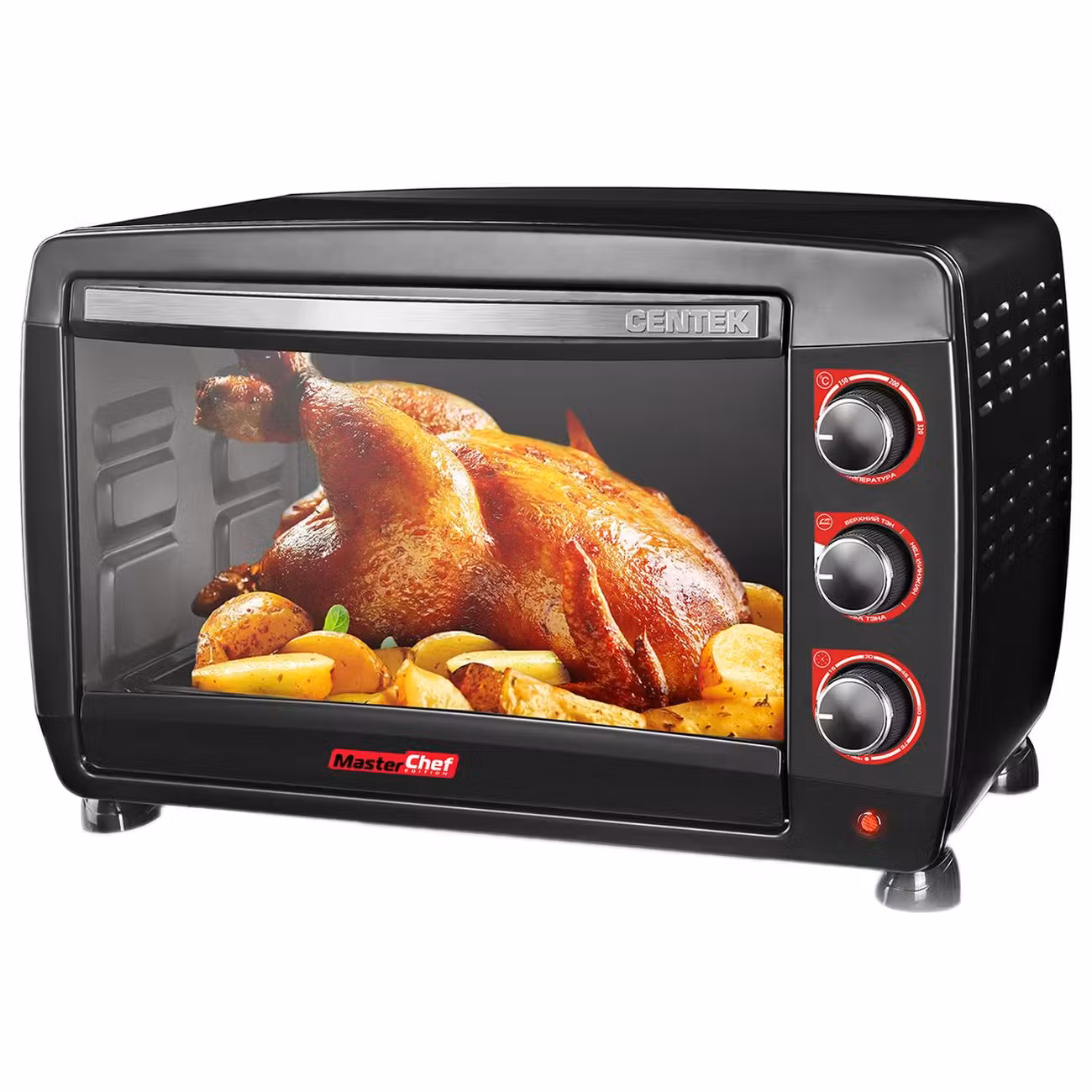 Мини-печь Centek CT-1532-46 (черн) 46л 2000 Вт,, таймер 90 мин, 4 режима, max 320°