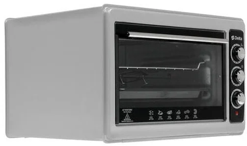 Мини-печь Delta D-0124 серая