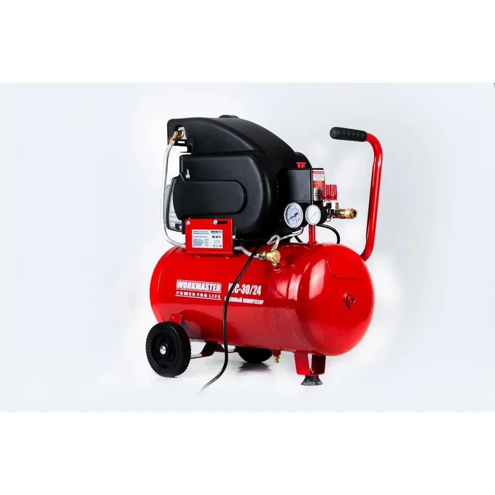 Компрессор воздушный WorkMaster WC-30/24 (1.5 кВт, 24 л, 240 л/мин)