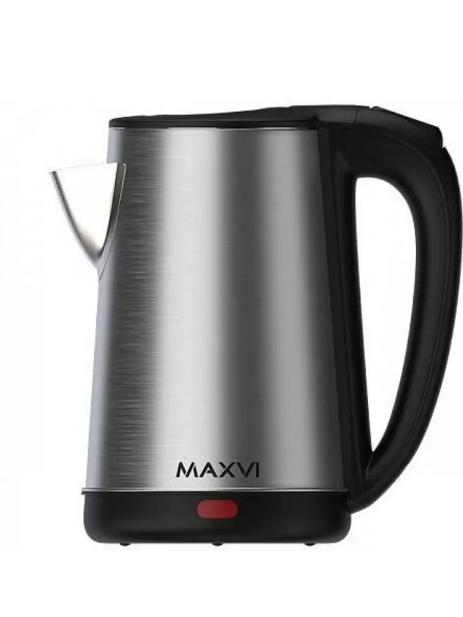 Чайник электрический Maxvi KE1822S silver-black