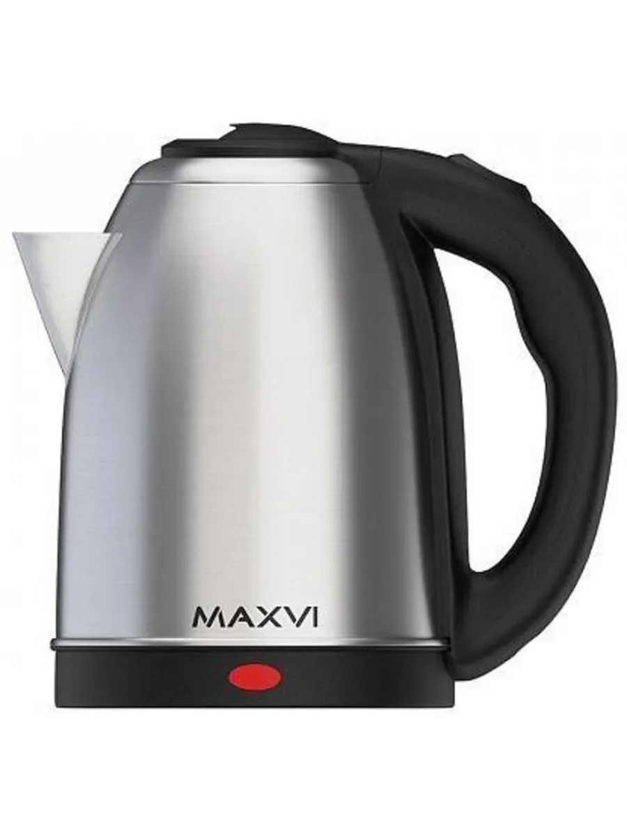 Чайник электрический Maxvi KE2021S silver-black