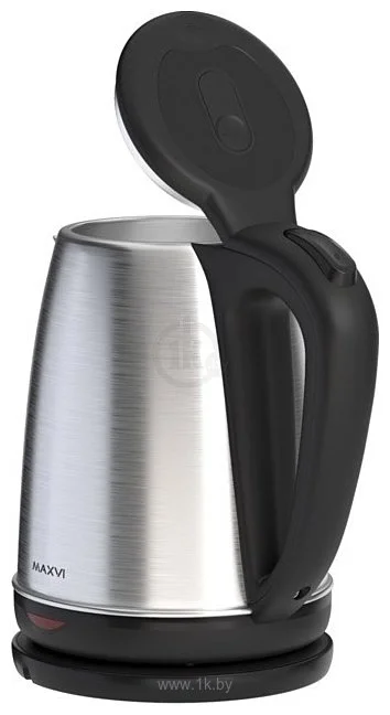 Чайник электрический Maxvi KE2021S silver-black