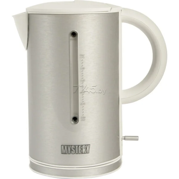 Чайник электрический Mystery MEK-1614 1.7 л, 2200 Вт, серый (корпус: пластик)