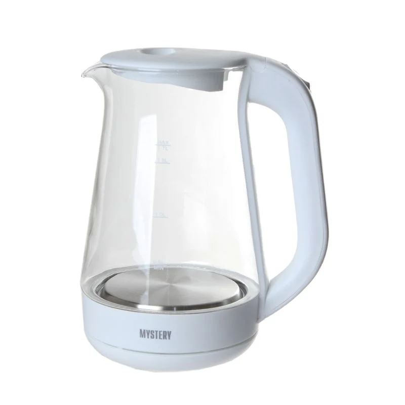 Чайник электрический MYSTERY MEK-1652 2000 Вт, 1.7 л, белый