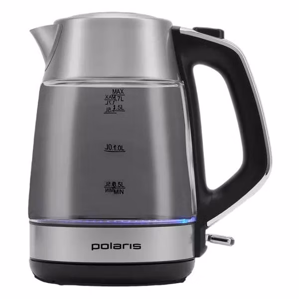Чайник электрический Polaris PWK-1527СGL 1.7 л, 2100вт, стальной