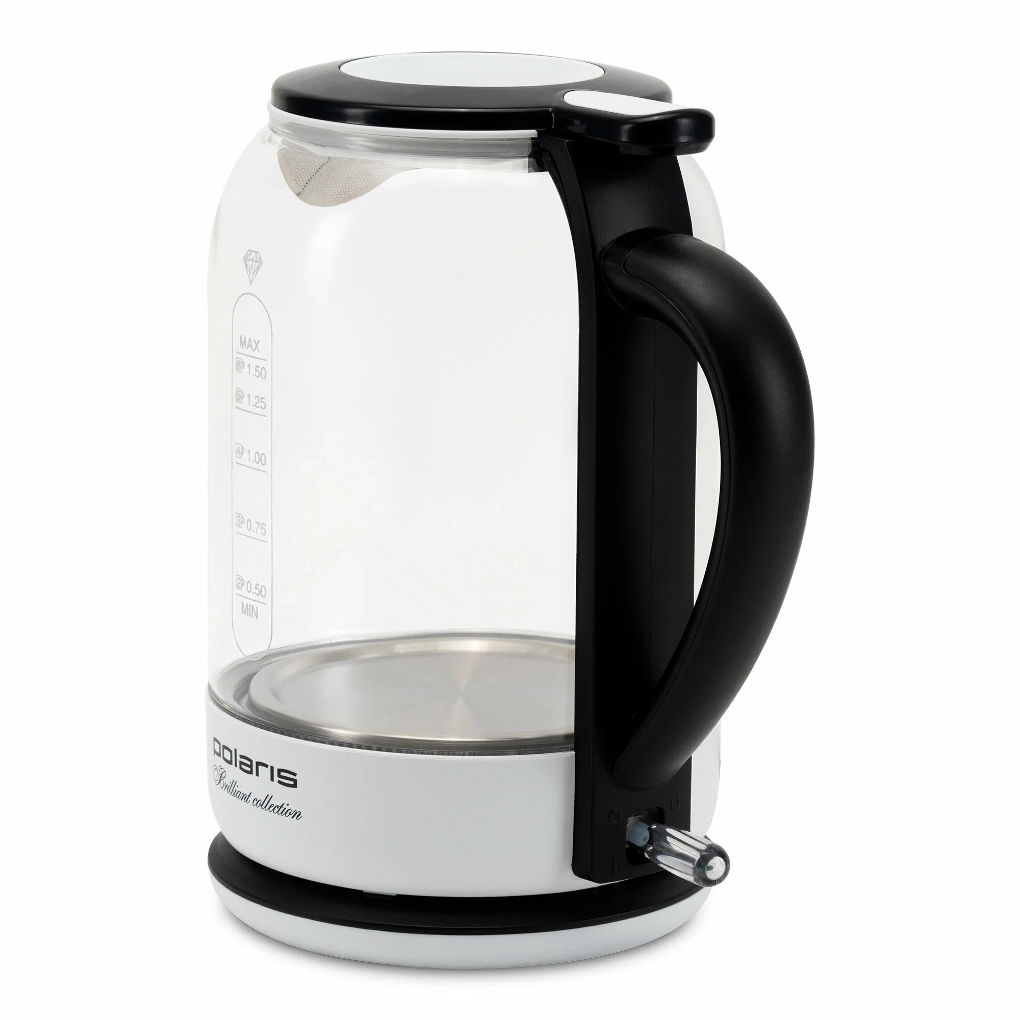 Чайник электрический Polaris PWK1753CGL черный Чайник стекло