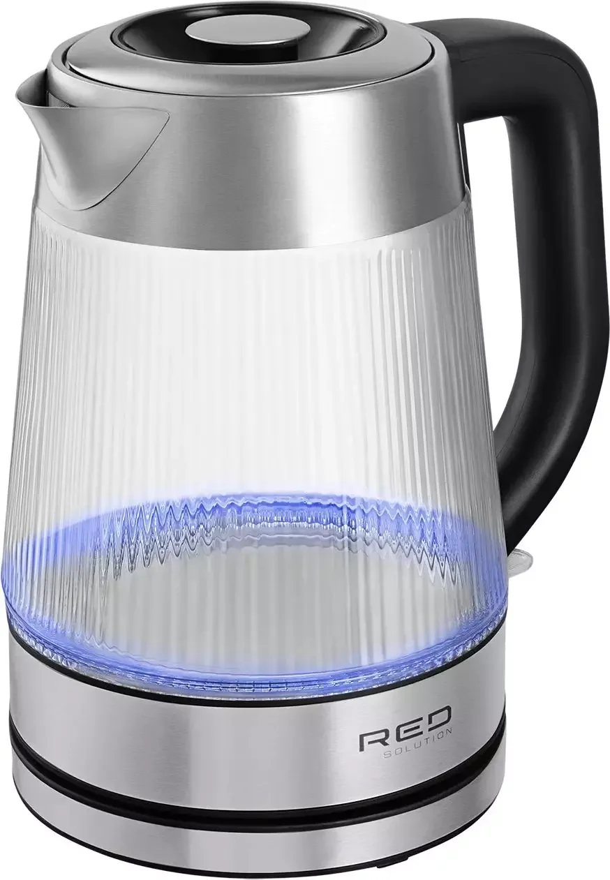 Чайник электрический Red Solution G121 1.8 л, 2200 Вт, черный/серебристый