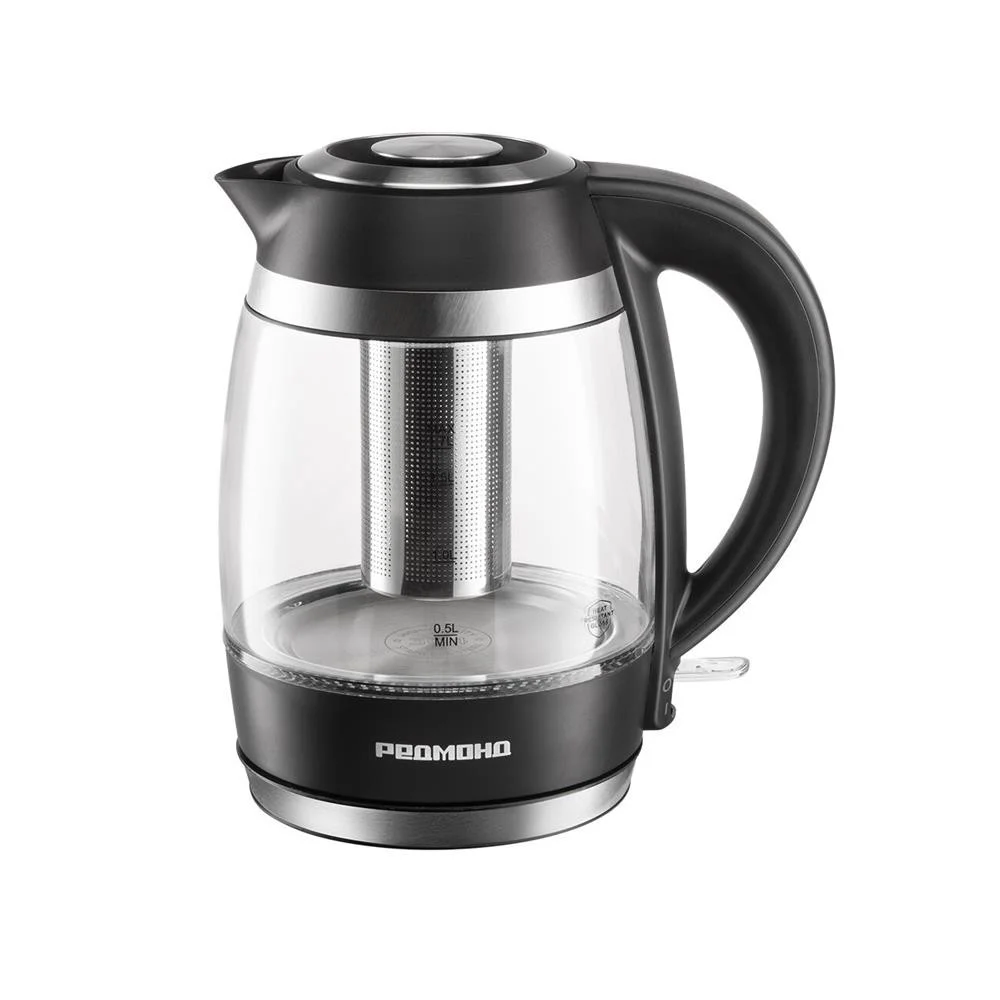 Чайник электрический Redmond KG227 1.7 л, 2200 Вт, черный