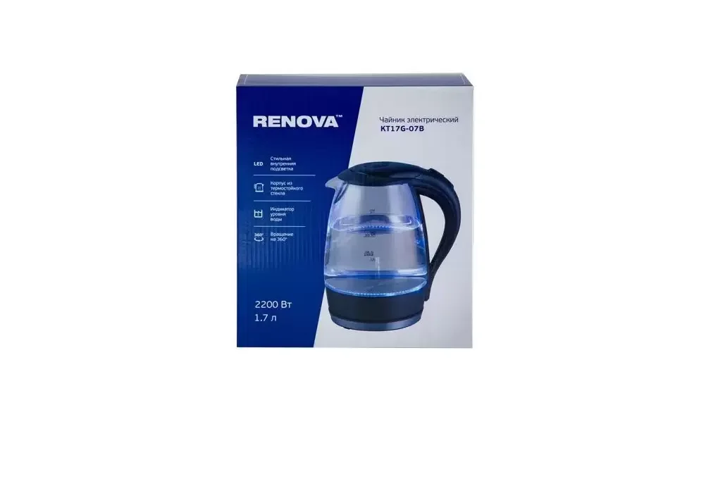 Чайник электрический Renova KT17G-07B