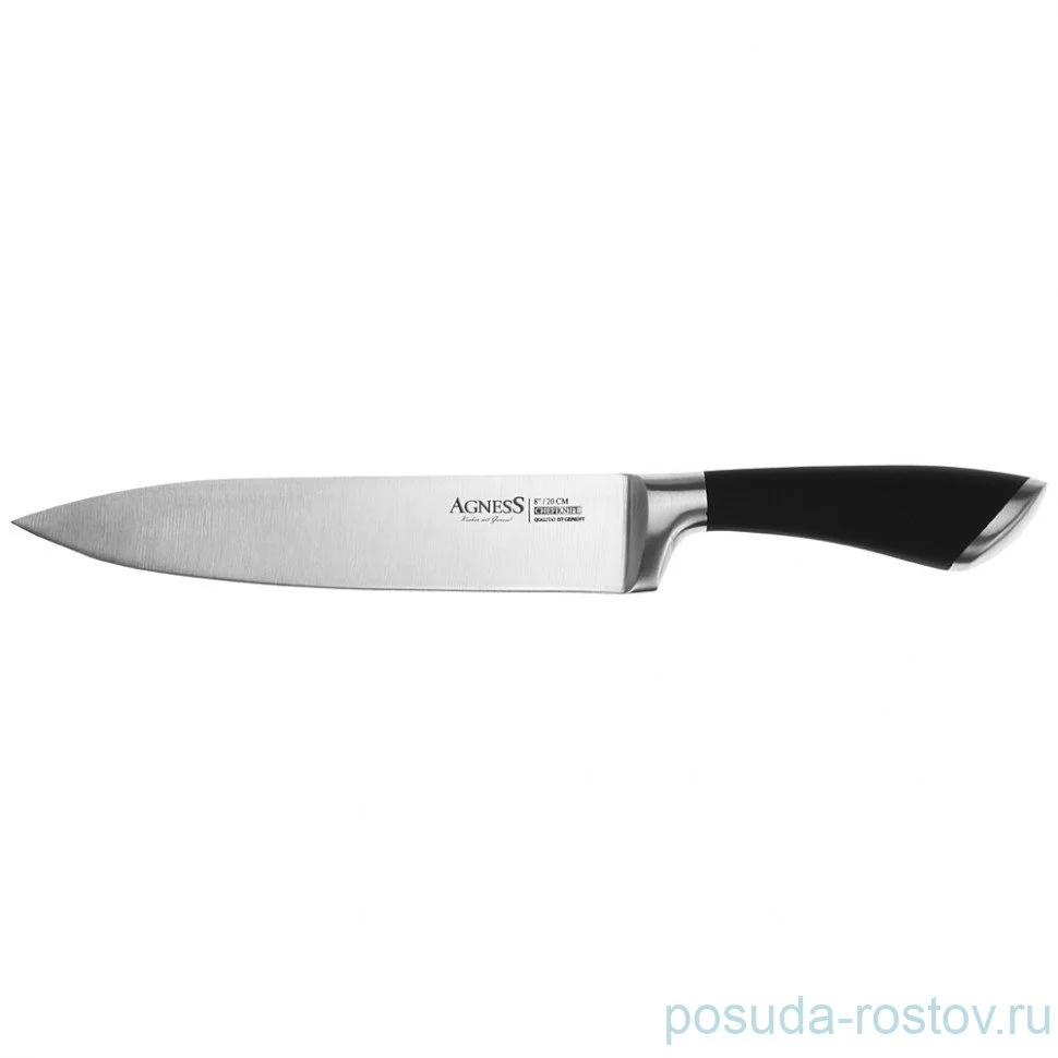 НОЖ ПОВАРСКОЙ AGNESS ДЛИНА=20 СМ
