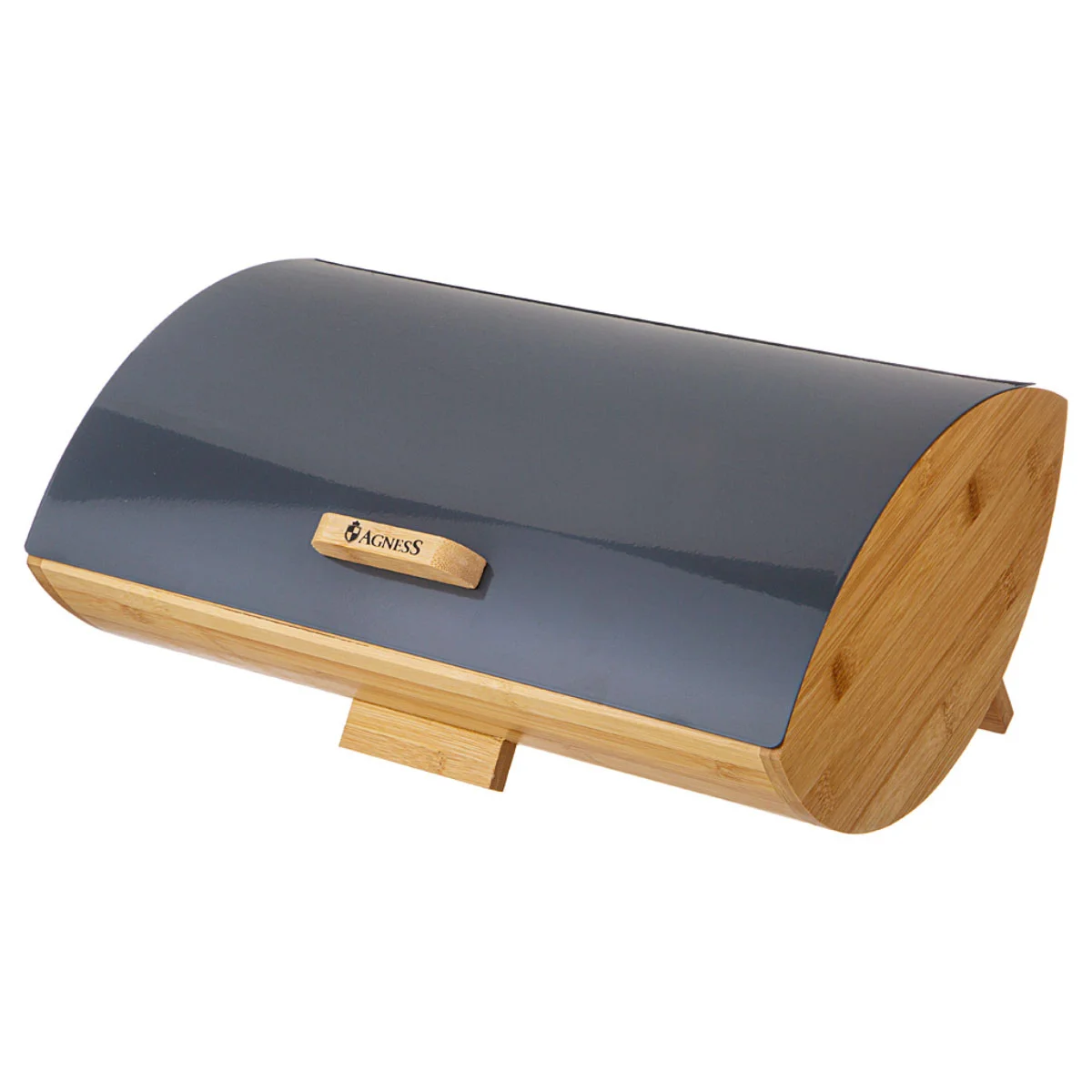 ХЛЕБНИЦА AGNESS 35Х25Х15,5СМ GREY