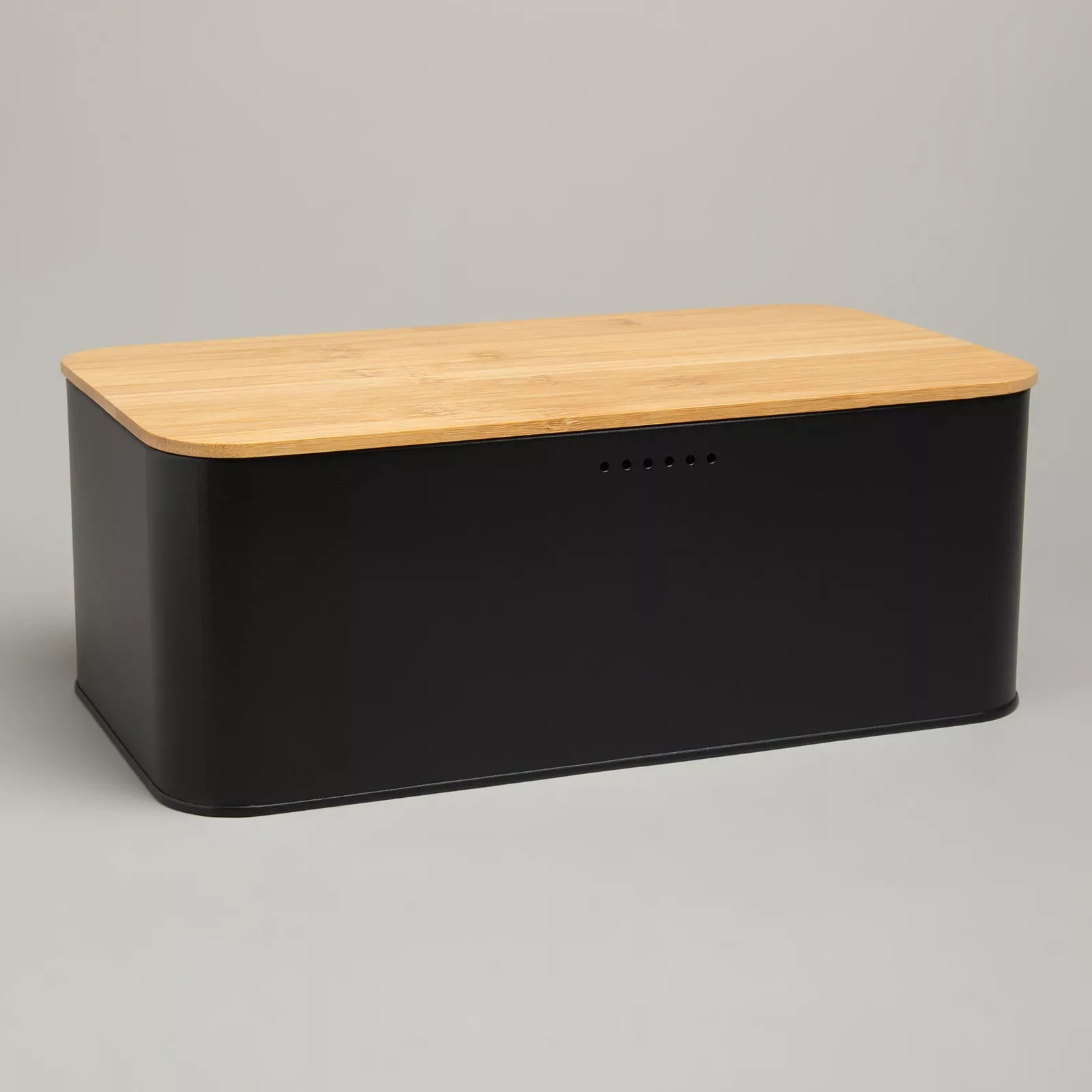 ХЛЕБНИЦА AGNESS BLACK, 33,5Х19Х12,5 СМ