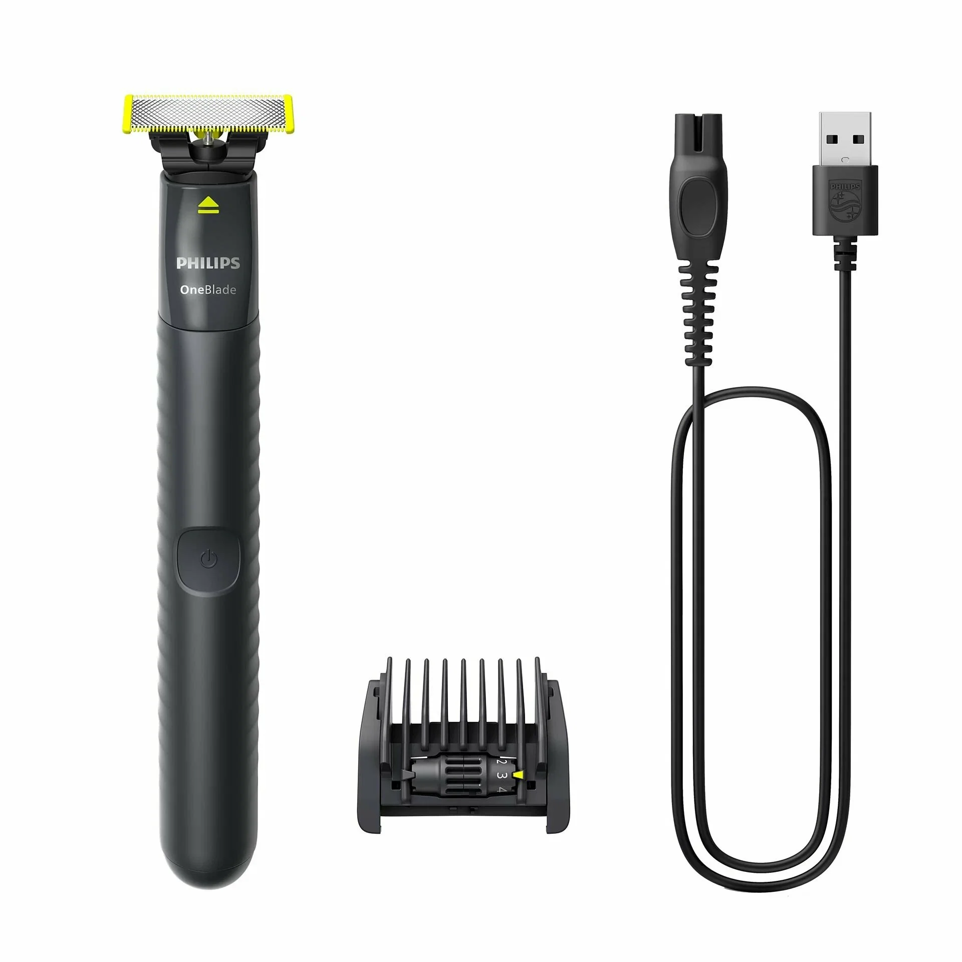Триммер Philips OneBlade QP1424/10 аккум. 45 мин. для бороды и усов