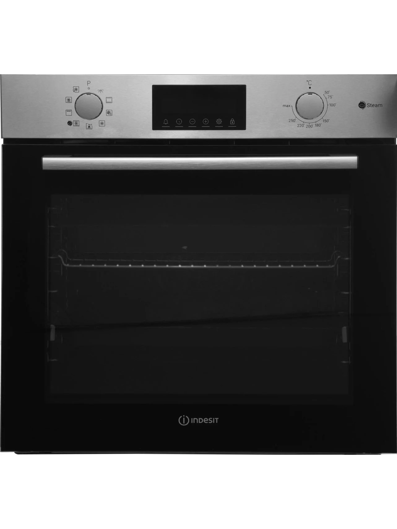 Электрический духовой шкаф Indesit IFE 3841 JC IX, нержавеющая сталь