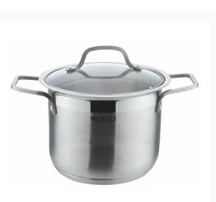 Kelli KL4223 Кастрюля из нержавеющей стали 7л. (1х4)