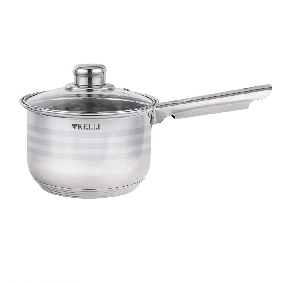 Kelli KL4292-14 Ковшик из нержавеющей стали 1,3л (1х12)