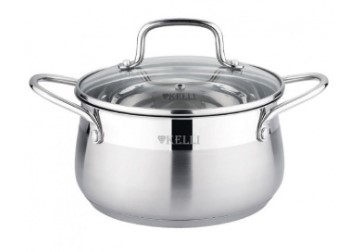 Kelli Кастрюля из нержавеющей стали KL-4732-20 3,6л (1х6)