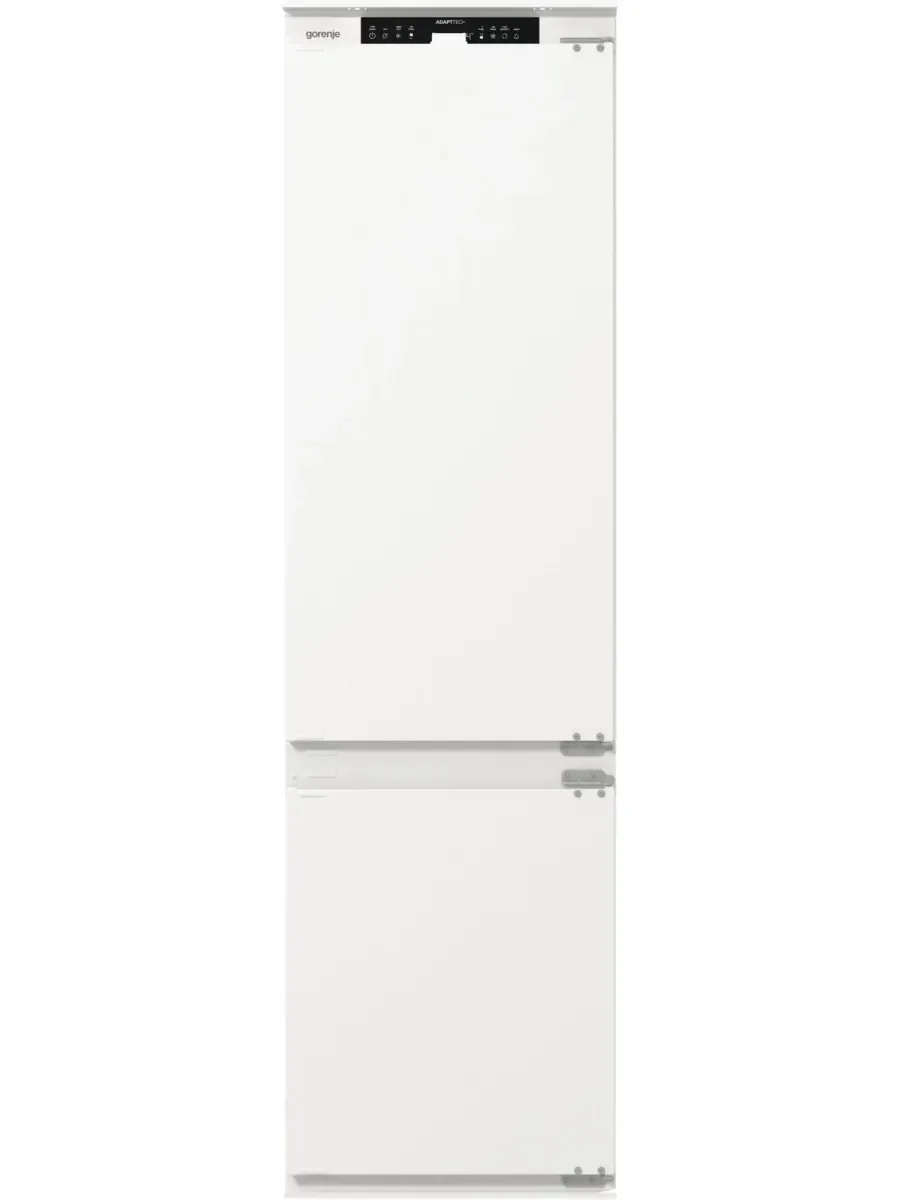 Встраиваемый холодильник Gorenje NRKI519141 белый двухкамерный 207/68 л морозилка снизу, No Frost