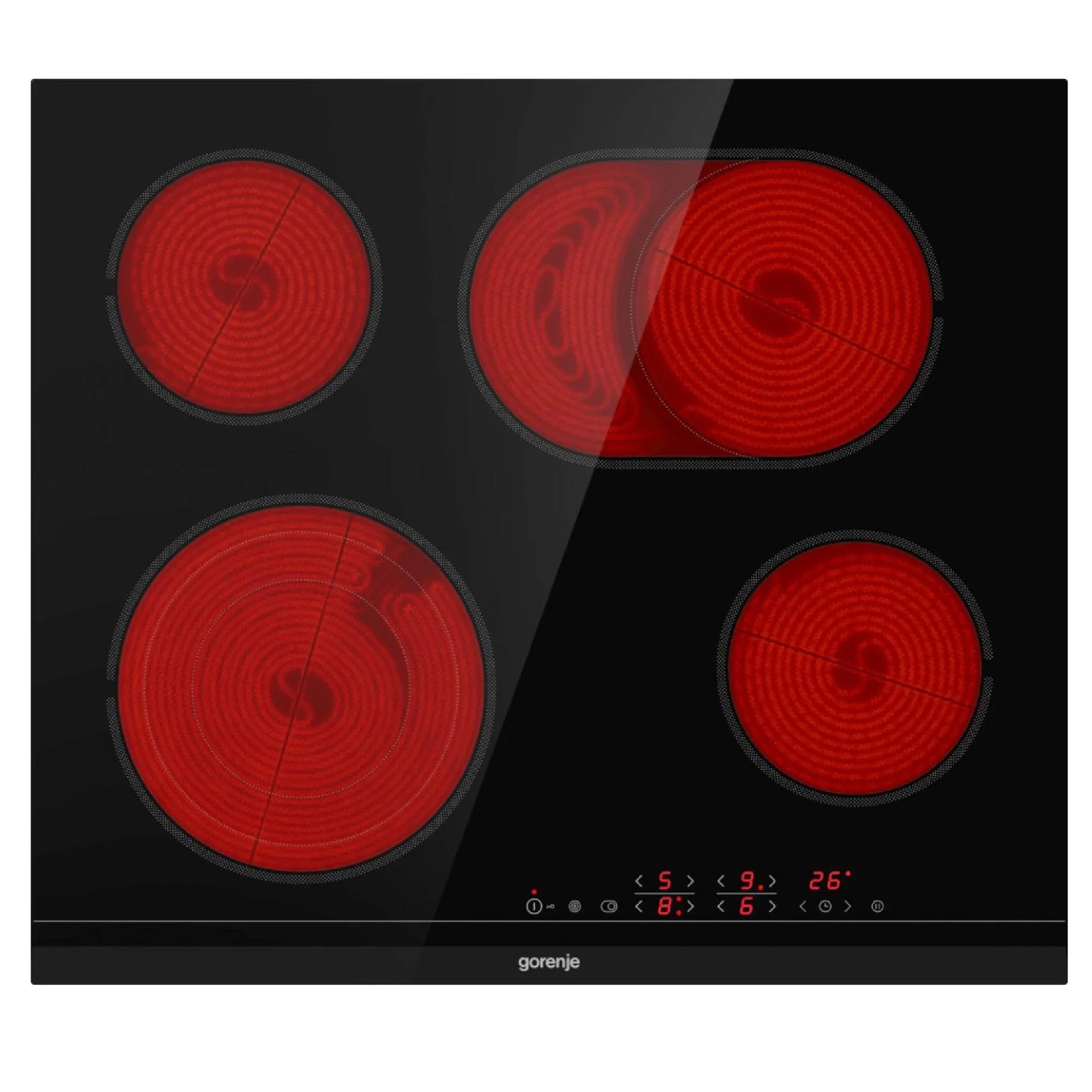 Варочная панель Gorenje ECT646BSCE черный