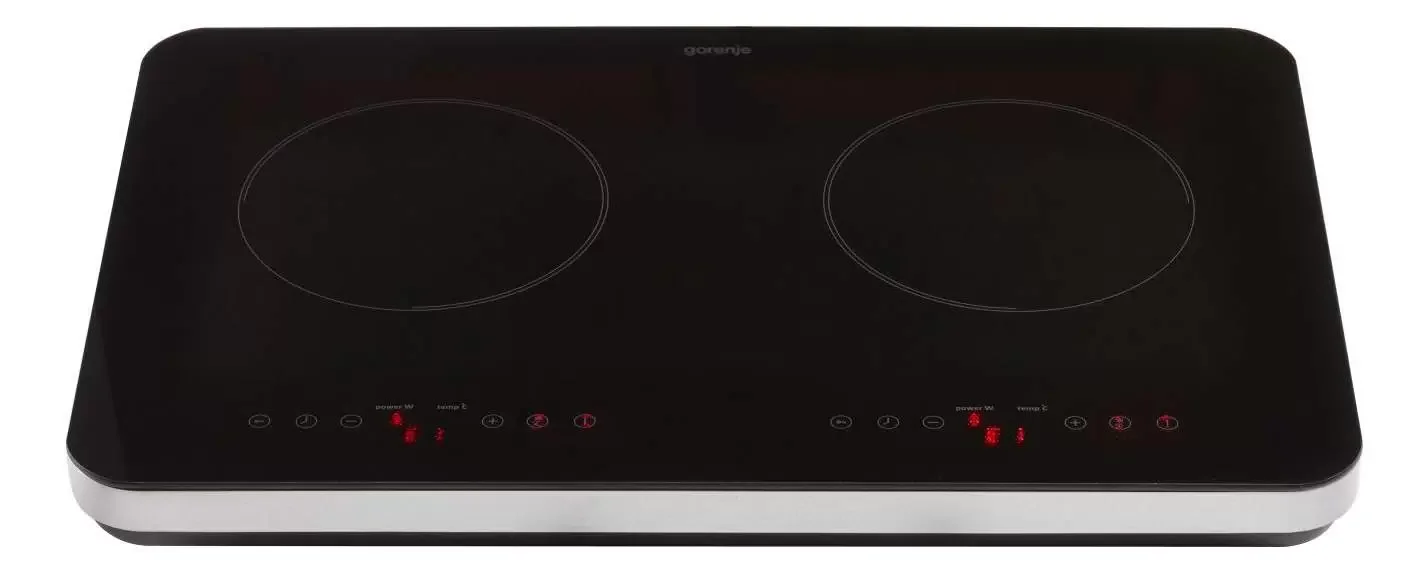 Варочная панель Gorenje, индукционная, 60 см, 4 конфорки, сенсорное управление, таймер, объединение конфорок Bridge Zone, автораспознавание посуды, Po