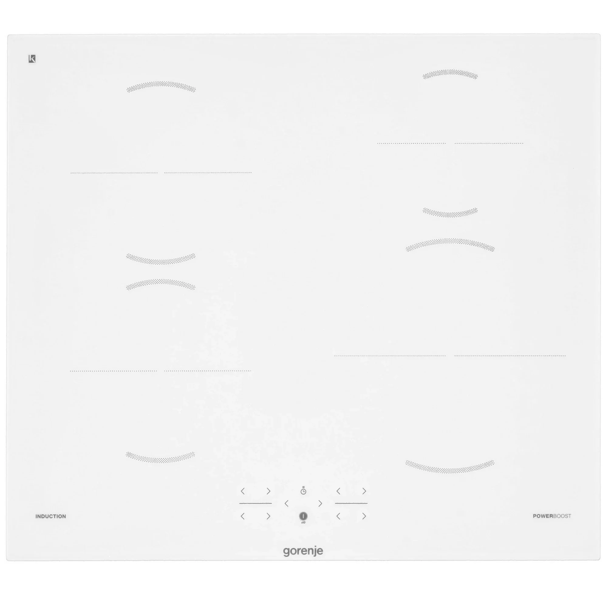 Индукционная варочная панель Gorenje GI6401WSC белый