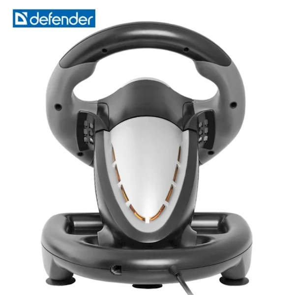 Игровой руль Defender CHALLENGE MINI Руль+ педали, 10кн., 200мм.,USB