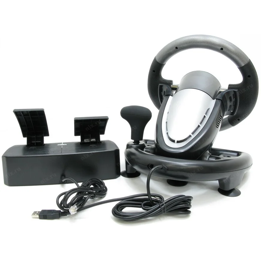 Игровой руль Defender FORSAGE 12 кн+2перекл.+1перекл. 8-ми позиц., USB